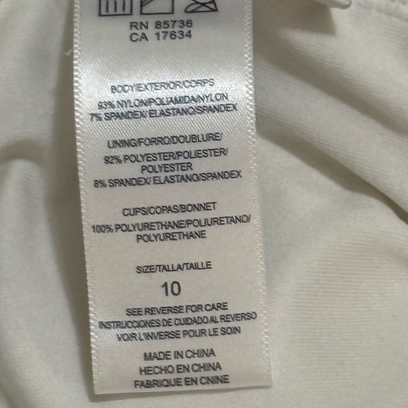 Beach House Pink Green Blue Textured Floral Relaxed Fit Tie Front Bikini Top - Picture 9 of 11